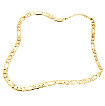 9ct Gold 20.4g 18 inch Figaro Chain